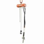CM 2178 ShopAir Air Chain Hoist, 250 lb Load, 10 ft Lifting Height, 35 scfm, 90 psi