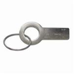 CM 557193 Stamped Sling Identification Tag, For Use With Grade 100 Chain Slings, Steel, Zinc Plated