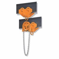 CM 1641-0025 84A Plain Push Trolley, 1/4 ton Load, 2.66 to 5 in, 4 to 12 in, 20 in, 4 in