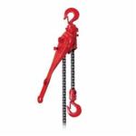 Coffing Hoists 05105W G Series Ratchet Lever Hoist, 1-1/2 ton Load, 57 in H Lifting, 60 lb Rated, 1 in Hook