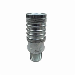 Coilhose 122 Coilflow Manual Industrial Type 12 Manual Industrial Hose Coupler, 1/2 in Nominal, Quick Disconnect Coupler x FNPT, 300 psi Pressure, Steel, Domestic