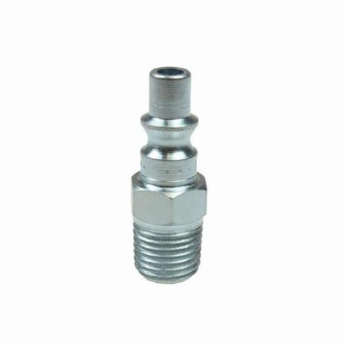 Coilhose 1404 Coilflow ARO Interchange Type 14 ARO Interchange Hose Connector, 1/4 x 1/8 in Nominal, Quick Connect Coupler x MNPT, 300 psi Pressure, Brass, Domestic