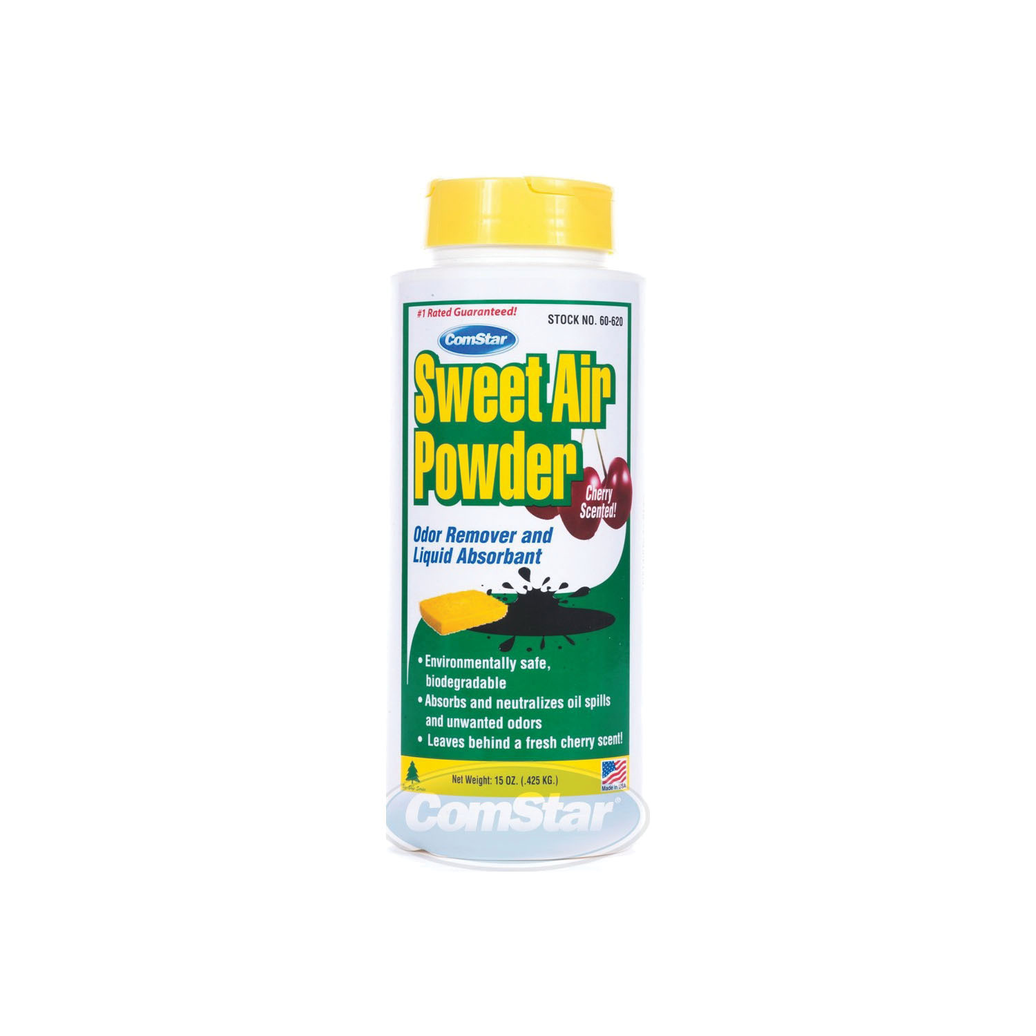 ComStar Sweet Air Spray 60-620 Sweet Air Absorbant Powder, 15 oz, Powder, Cherry