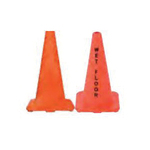 Cortina 03-500-07O W-Series Traffic Cone, 28 in H, Orange Cone, Specifications Met: MUTCD Standard, NCHRP 350