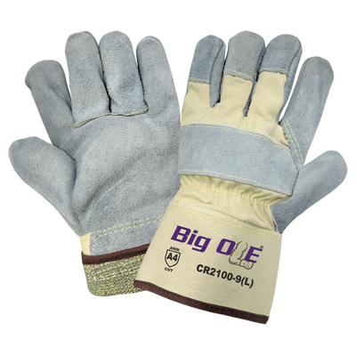 Big Ole Cut Resistant Premium Leather Palm Gloves 10(XL)