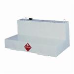 Delta by Apex 488000 Heavy Duty Low Profile Liquid Transfer Tank, Steel, White