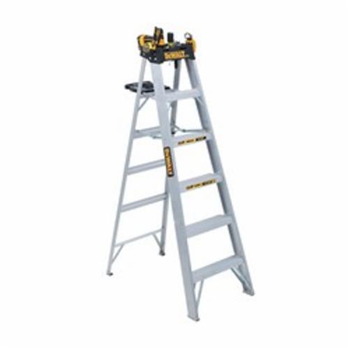 DeWALT by Louisville DXL2010-04 Type IA Industrial Step Ladder, 4 ft H Ladder, 300 lb Load, Aluminum, 3 Steps