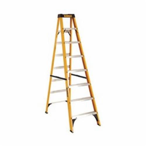 DeWALT by Louisville DXL3110-08 Type I Step Ladder, 8 ft H Ladder, 250 lb Load, 7 Steps, Fiberglass
