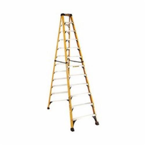 DeWALT by Louisville DXL3410-12 Type IAA Step Ladder, 12 ft H Ladder, 375 lb Load, Fiberglass, 11 Steps