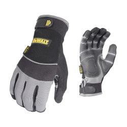 DeWALT by Radians DPG210XL Machine Washable General Purpose Gloves, Heavy Utility Palm, XL, PVC Palm, Nylon/Spandex, Black, Resists: Abrasion, Coup Test, Cut, Puncture and Tear