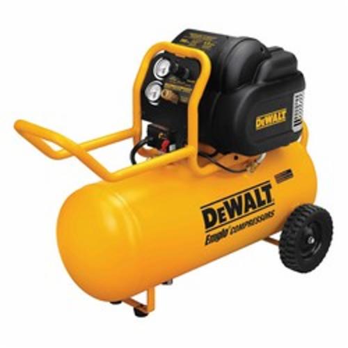 DeWALT D55167 Heavy Duty Workshop Electric Air Compressor, 4.8 cfm Flow Rate, 1.9 hp, 225 psi Pressure, 15 gal Horizontal Tank