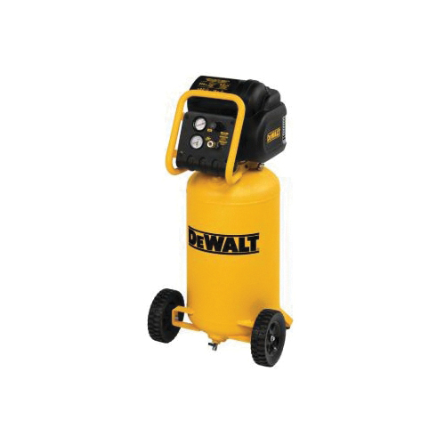 DeWALT D55168 Heavy Duty Portable Air Compressor, 5 cfm at 100 psi, 1.8 hp, 200 psi, 15 gal Tank