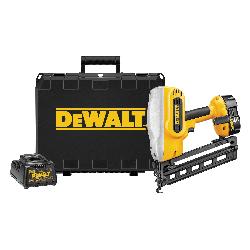 Black+Decker XRP DC618K Heavy Duty High Performance Cordless Finish Nailer Kit, 1-1/4 to 2-1/2 in Fastener, 110 Nails Magazine, 12-1/2 in OAL, Battery