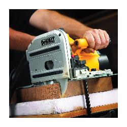 Black+Decker DWS520CK Heavy Duty Track Saw Kit, 6-1/2 in Dia Blade, 1750 to 4000 rpm Speed, 1.7 hp, 120 VAC