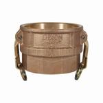 Dixon 100-D-BR Type D Cam and Groove Coupler, 1 in Nominal, Female Coupler x FNPT End Style, Brass, Domestic