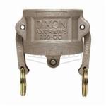 Dixon 100-DC-AL Type DC Cam and Groove Dust Cap, 1 in, Aluminum, Domestic
