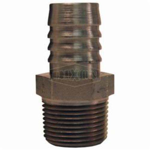 Dixon 188-12 Suction and Return Line Hydraulic Swivel Stem, 3/4-14 x 3/4 in Nominal, MNPT x Hose Barb, Steel, Domestic