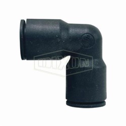 Legris by Dixon 31025300 Push-In Union Elbow, 1/8 in Nominal, Tube, 290 psi Pressure, Nylon, Domestic