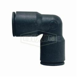 Legris by Dixon 31026200 Push-In Union Elbow, 1/2 in Nominal, Tube, 290 psi Pressure, Nylon, Domestic