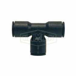 Legris by Dixon 31045600 Push-In Union Tee, 1/4 in Nominal, Tube, 290 psi Pressure, Nylon, Domestic