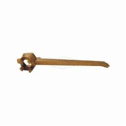 Dixon DPW Drum Plug Wrench, 12 in L, Bronze