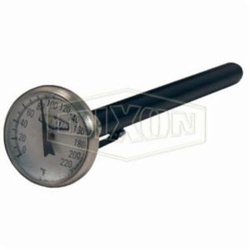 Dixon PT550 Bi-Metal Pocket Thermometer, 50 to 550 deg F, 1 %