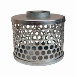 Dixon RHS100 Standard Round Hole Suction Strainer, 10 in Nominal, Steel, Domestic