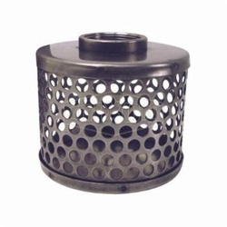 Dixon RRHS25 Standard Round Hole Suction Strainer, 2 in, 304 Stainless Steel, Domestic