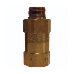 Dixon SCVL10 Safety Check Valve, 1-1/4 in, MNPT, Brass Body