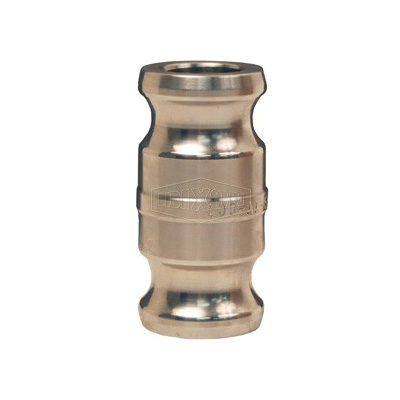 Dixon 100-AA-SS Cam and Groove Spool Adapter x Adapter, 1 in, Adapter, 316 Stainless Steel