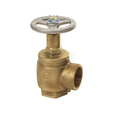 Dixon AVF150 Angle Hose Valve, 1-1/2 in, FNPT, Brass Body