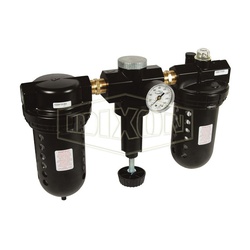 Wilkerson by Dixon C31-08A Jumbo Combination Unit With Bowl Guard, 1 in NPT Port, 374 scfm Flow Rate, Polycarbonate Bowl, 0 to 150 psig Pressure