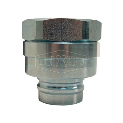 Snap-Tite by Dixon V4F4 H Series Interchange Valved Quick Connect Plug, 1/2-14 Nominal, FNPT, Steel, Domestic