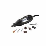 Dremel 100-N/7 100 Corded Single Speed Rotary Tool Kit, Keyed Chuck, 120 V, 35000 rpm Speed