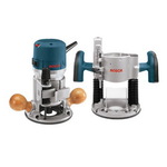 Dremel 1617EVSPK Combination Plunge and Fixed Base Router, Dust Sealed Switch, 8000 to 25000 rpm Speed, 2-1/4 hp, 120 VAC, For Use On RA1171 Cabinet Style Router Table, RA1181 Router Table, RA1165 Router Table Base and RA1152 Offset Bit-Change Wrench Set