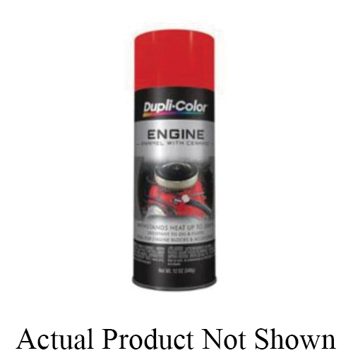 Dupli-Color EDE162007 Engine Enamel With Ceramic Resin, 12 oz Container, Liquid Form, Chevrolet Orange, Up to 14 sq-ft Coverage