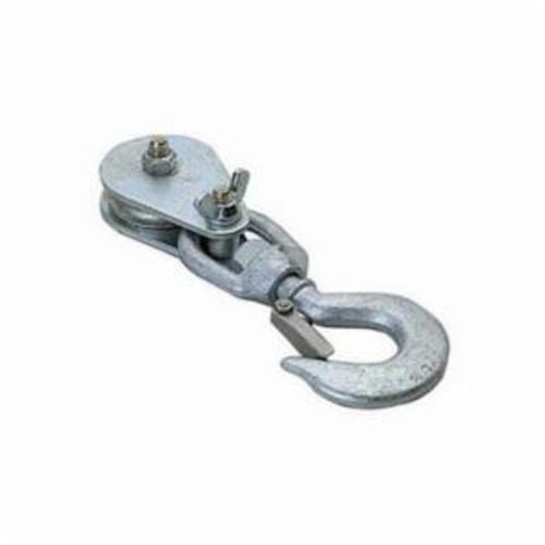 Dutton-Lainson 6216 Standard Pulley Block With Swivel Hook, 1500 lb Load