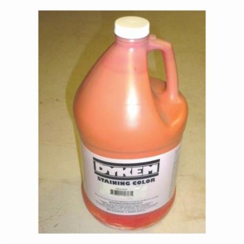 Dykem 81713 Opaque Staining Color, 1 gal Bottle, Orange, Liquid Form