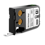 DYMO 1868751 XTL All Purpose Continuous Permanent Vinyl Tape, 7 m L x 12 mm W, Vinyl