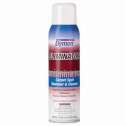Dymon ELIMINATOR 10620 Carpet Spot Remover, 20 oz Aerosol Can, 43322 pH, Citrus Odor/Scent, Composition: 2-Butoxyethanol, Isobutane, 2-(2-Butoxyethoxy)Ethanol, Propan-2-ol, Propane
