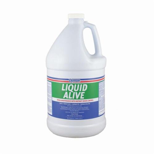 Dymon LIQUID ALIVE 23301 Drain Maintainer, 1 gal Jug, Liquid, White, Neutra Gamma