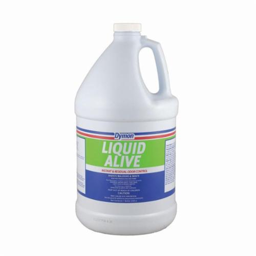 Dymon LIQUID ALIVE 33601 Biodegradable Odor Digester, 1 gal Bottle, Liquid, Opaque White, Neutra Gamma