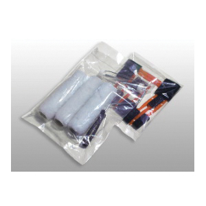 Elkay 30F-2030 Flat Low Density Poly Bag, 30 in L x 20 in W x 3 mil THK, LDPE, Clear