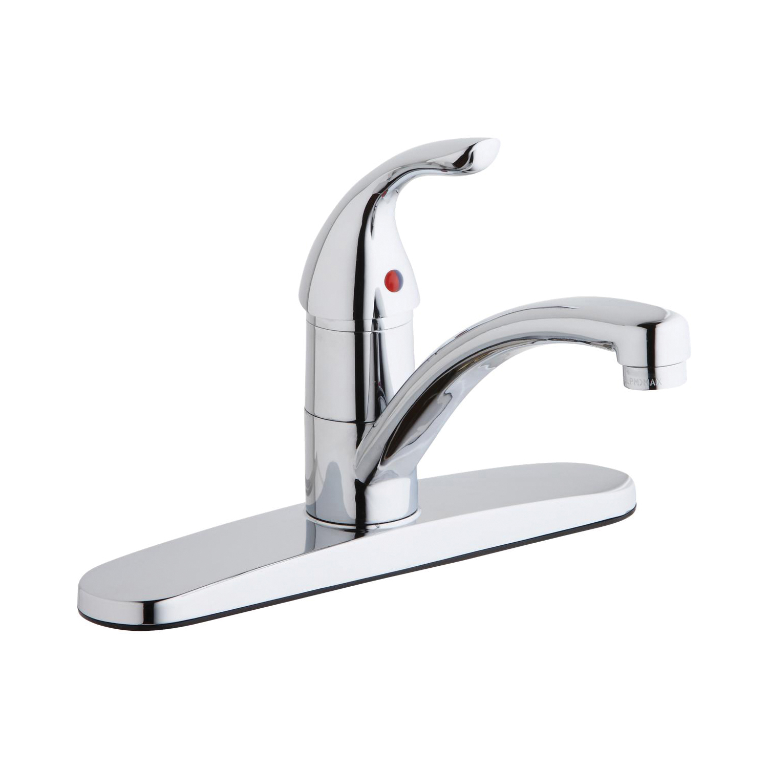 Elkay LK1000CR Kitchen Faucet With Escutcheon, Everyday, 1.5 gpm Flow Rate, Swivel Spout, Polished Chrome, 1 Handle, Import