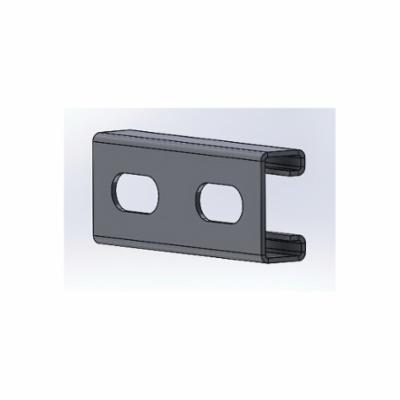 Empire 7201P1410 Slotted Strut Channel, 14 ga THK, 10 ft L