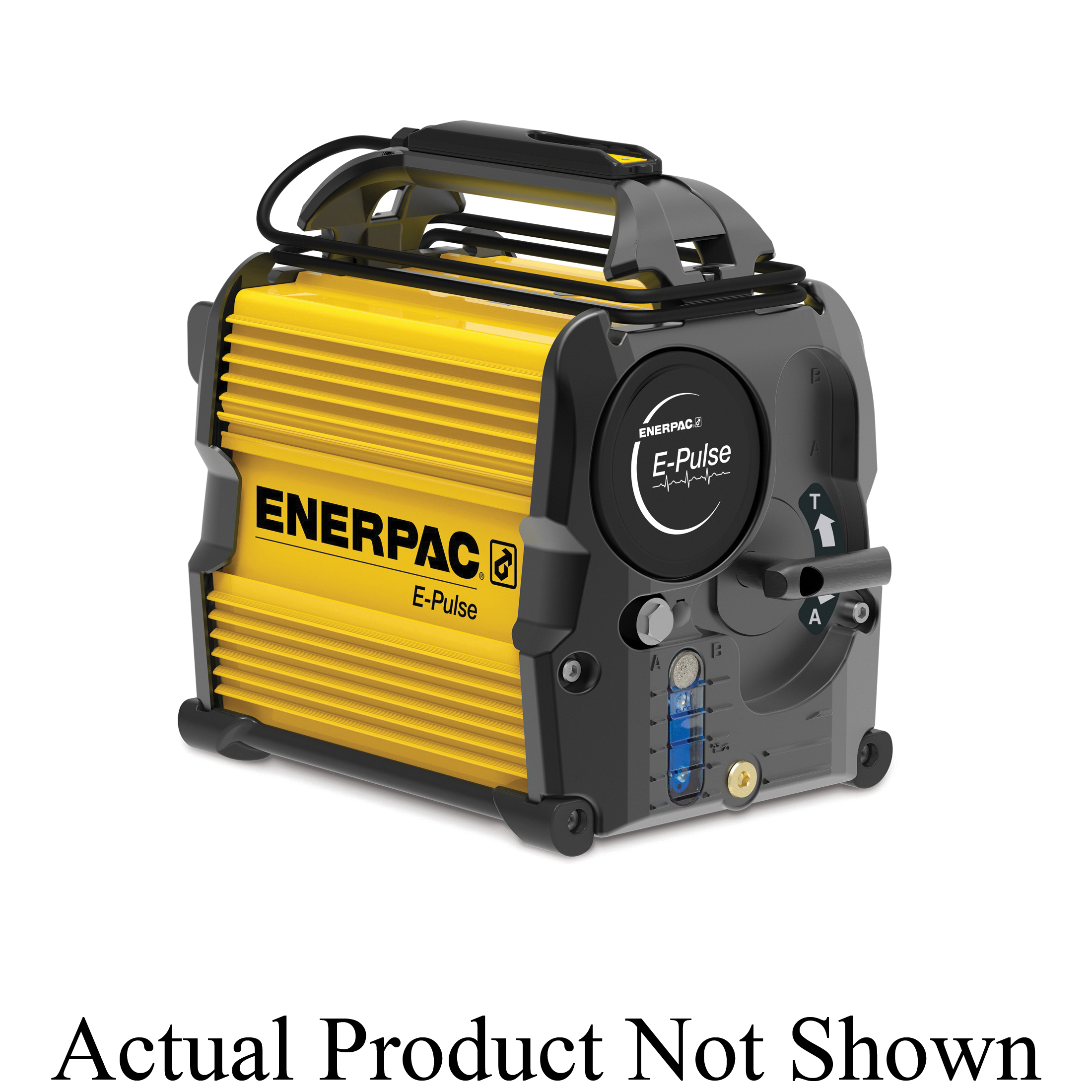 Enerpac EP3204JB E-Pulse High Flow Electric Hydraulic Pump, 0.85 hp, 2 Stages, 0.8 gal Reservoir, 32 cu-in/min Flow Rate, 10000 psi Pressure