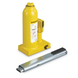 Enerpac GBJ005A Hydraulic Bottle Jack, 5 ton Load, 8.35 in H Min, 17.2 in H Max, 5.91 in, 2.95 in L Screw