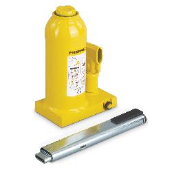 Enerpac GBJ010A Hydraulic Bottle Jack, 11 ton Load, 8.62 in H Min, 17.48 in H Max, 5.91 in, 2.95 in L Screw
