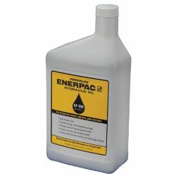 Enerpac HF-100 HF Series Hydraulic Oil, 1 qt Bottle, Mild Petroleum, Liquid, Blue