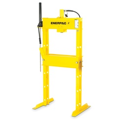 Enerpac IPA-2520 IP Series Single Action Hydraulic Press, 25 ton, 54-1/2 in L x 29 in W Base, 76 in H